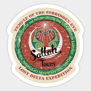 Sallah's Temple Tours Sticker